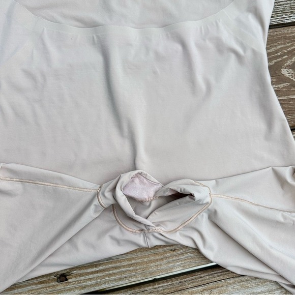 SPANX Shaping Bodysuit Full Body Slip Tank Top Beige XL - Picture 2 of 6
